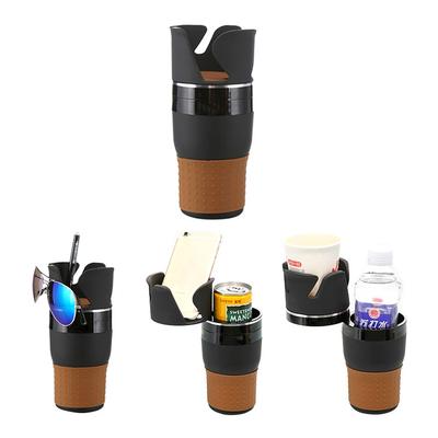 Portabicchieri per Auto Portabottiglie Occhiali da Sole Organizer per Telefono Stivaggio Organizzazione per Accessori Auto