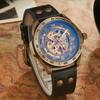 Hot-selling SHENHUA Shenhua Mechanical Watch Men's Fashion Hollow Retro Watch, Fully Automatic Machinery