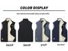 JEEP SPIRIT Fleece-Lined Lambswool Vest Cardigan SS7352