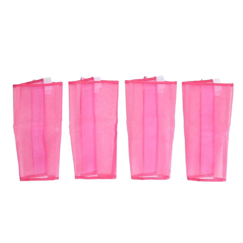 4pcs Horse Leg Boots Breathable Mesh Horse Leg Protective Boots Horse Leg Protector Wraps for Hoof S