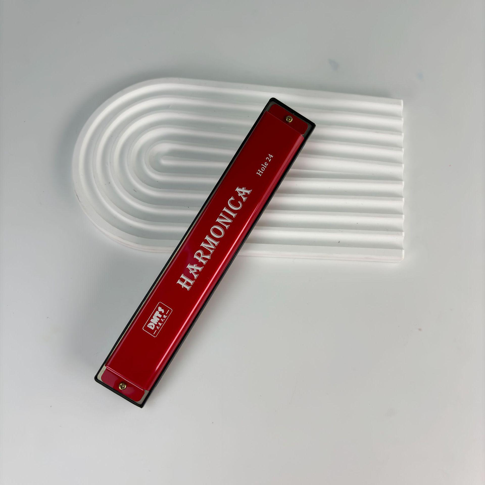 

6-цветная гармоника до мажор с 24 отверстиями в два ряда для детей - развивающий музыкальный инструмент для раннего детства