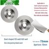 Mini 76mm (3") Angle Grinder Blade: Metal Grinding & Polishing Disc, Cutting Wheel 10mm Arbor.