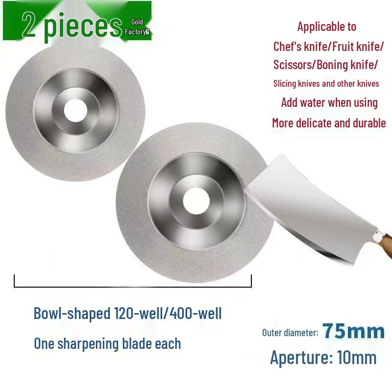 Mini 76mm (3") Angle Grinder Blade: Metal Grinding & Polishing Disc, Cutting Wheel 10mm Arbor.
