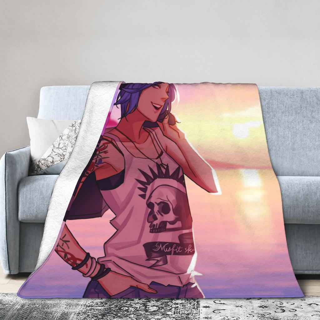 Warm Soft Blanket Children Airplane Travel Life Is Strange Throw Blanket Flannel Bedspread For Home Decor Print Sofa Bed Cover