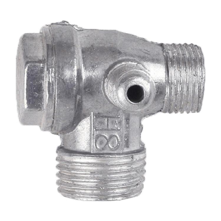Air Compressor Unidirectional 3-Way Workshop Fittings Check Valve Connector Tool