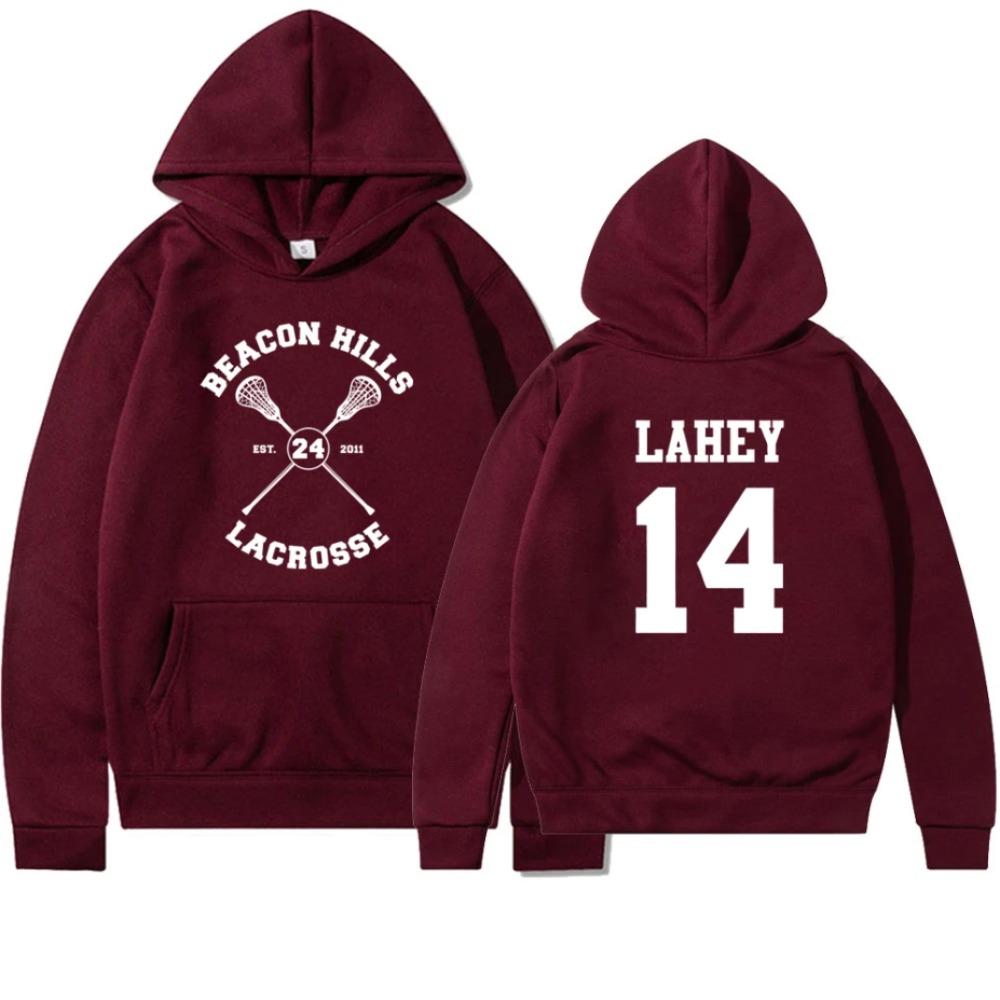 

STILINSKI 24 Hoodie LAHEY 14 MCCALL 11 Teen Wolf Hoodies Unisex Streetwear Hip Hop Hooded Sweatshirts Y2k Harajuku Tops Clothing 3XL
