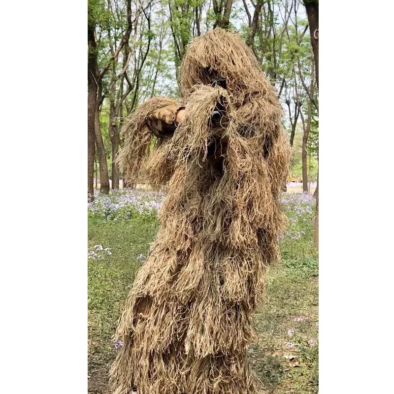 Уличный маскировочный костюм Гилли для Хэллоуина и COS-выступлений Large жёлтый