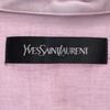 YVES SAINT LAURENT made in Japan 7 minutes sleeve Open collar shirt M Women Used