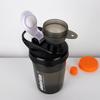 50ML Mini Protein Powder Bottle with Carabiner - Portable Storage Container for Outdoor Sport & Fitness