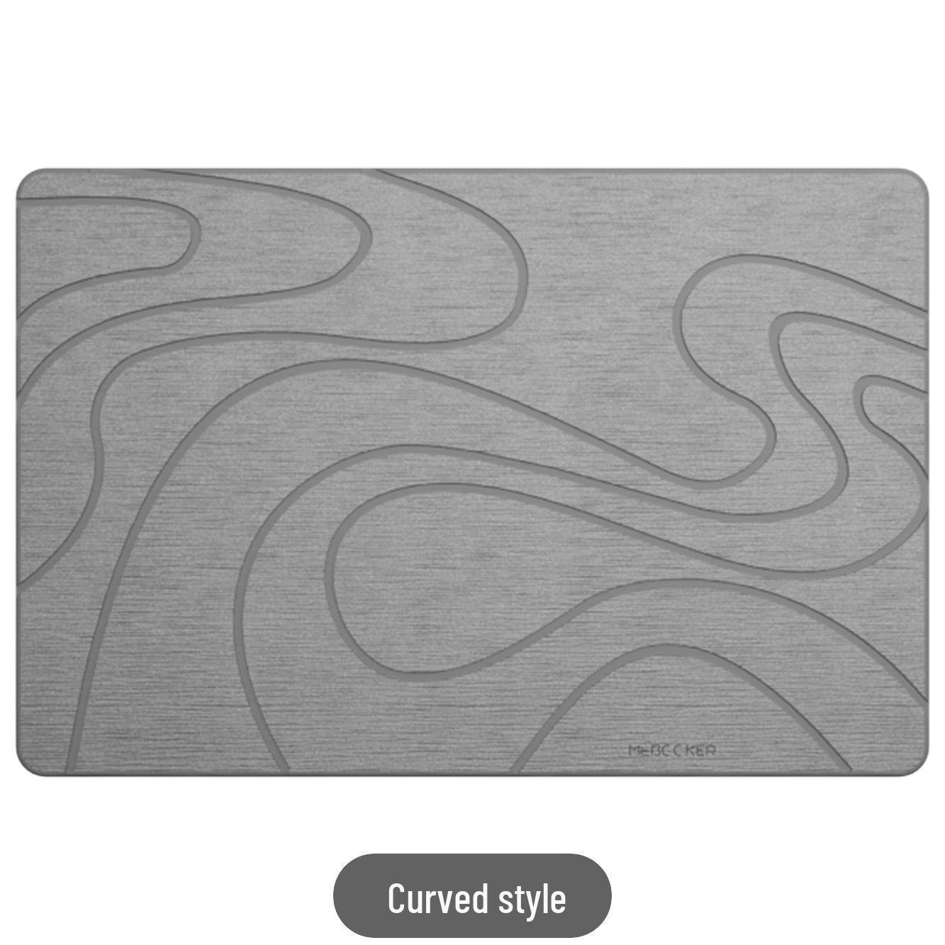

Diatom Mud Non-Slip Water Absorbing Mat for Kitchen, Bathroom, or Entrance 40x60cm