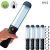 Luz de trabalho LED recarregável, base magnética, à prova d'água, 3 modos, lanterna LED, luz de inspeção para reparo de carro, uso doméstico e externo