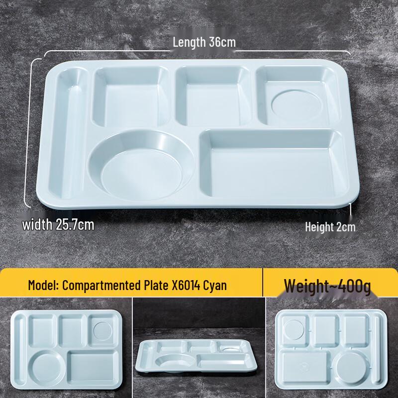 Commercial Multi-Compartment Food Tray