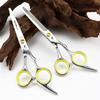 Gemstone Nimpson, Hair Scissors, Flat Scissors, Tooth Scissors Topaz, Free Finger Rings