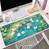Pink Kawaii Mouse Pad XXL Purple Laptops Gaming Desk Pad Flower Mousepad Anime Office Carpet Gamer Keyboard Computer Desk Mats