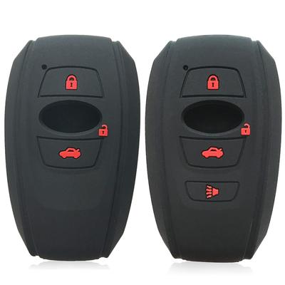 Coque de protection en Silicone pour clé télécommande de voiture, étui pour porte-clés Subaru Forester Sv Brz Xv Legacy, 2020 2019