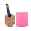 Silicone Mold for Doctor Coat Shaped Pen Holder Plaster Cement Flower Pots Making Mould Handicraft Enthusiast Supplies