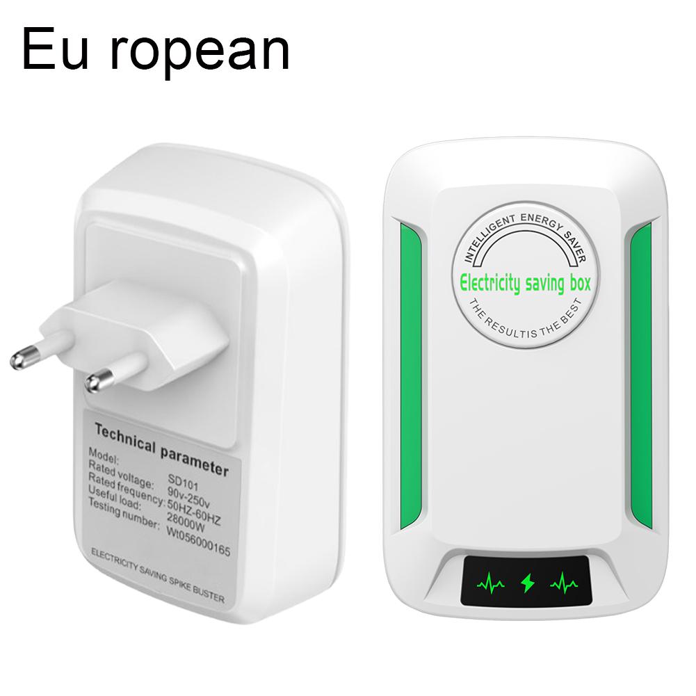 Power Saver ABS Electricity Saving Box Heat Resistant Intelligent Energy Saver for Household Office Market EU/US Plug