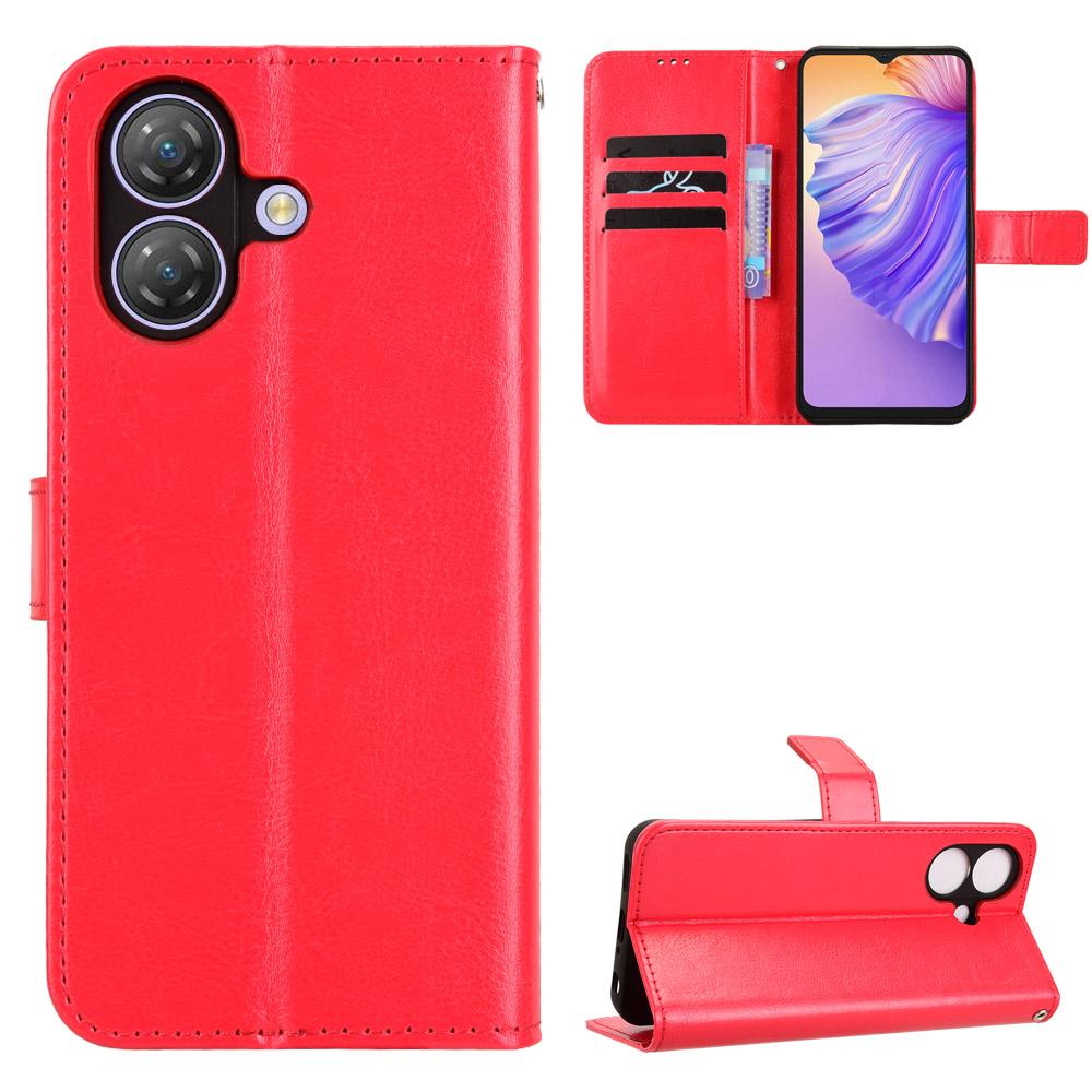 Flip-Cover für Ulefone Note 21 Ledertasche [Flip Vintage Leder] Brieftasche Stoßfeste langlebige Retro-Telefonhülle