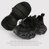 ThickSoled Dad Shoes Women'S Single Net Small People Increase In Height Spring And Summer Show Feet Small Sports And Leisure Shoes