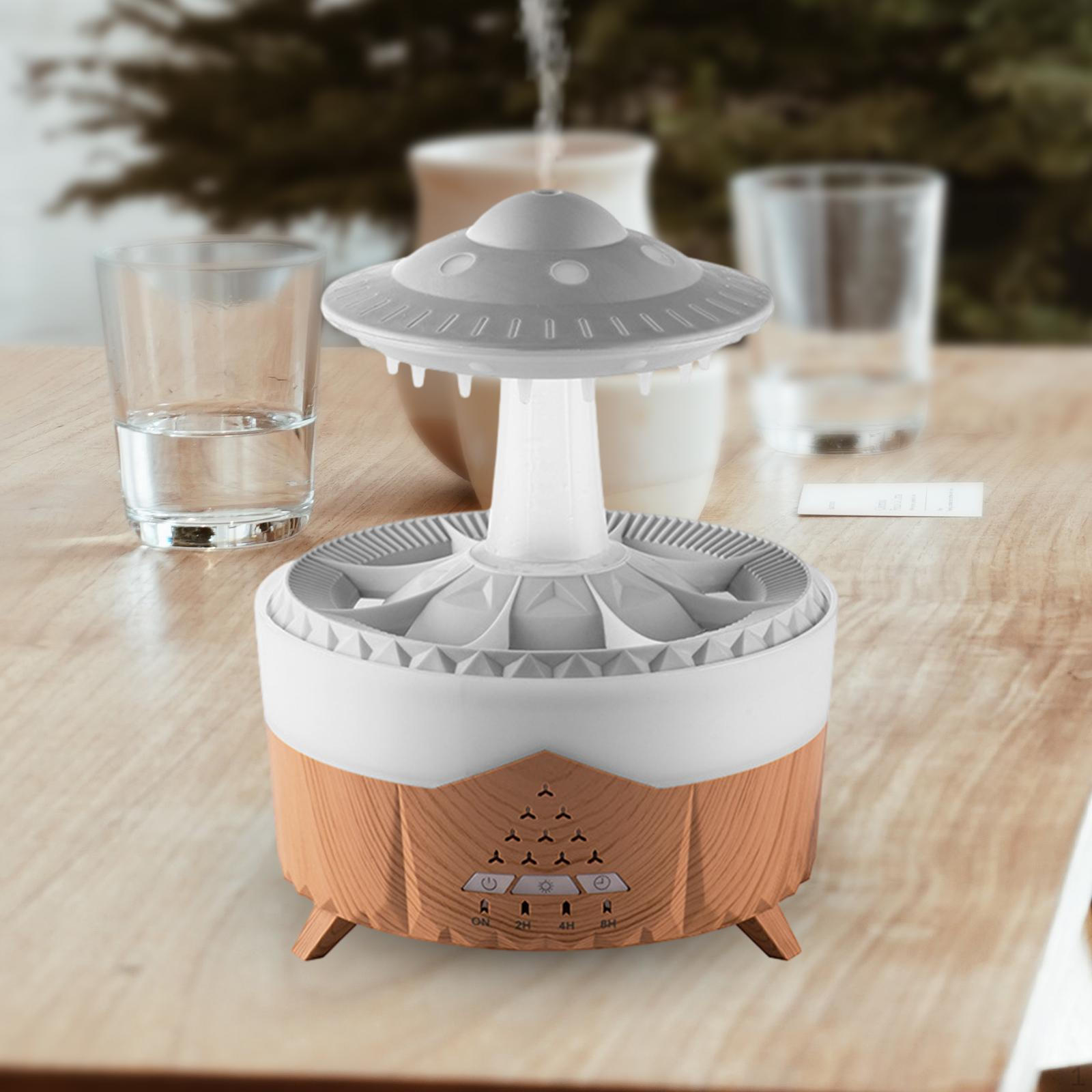 

Компактный диффузор для ароматерапии со светодиодной подсветкой — идеально подходит для дома или офиса