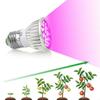 Advanced Full Spectrum 28leds Growing Lamp With Uv Light Perfect For All Plant Stages E27 Gu10 E14