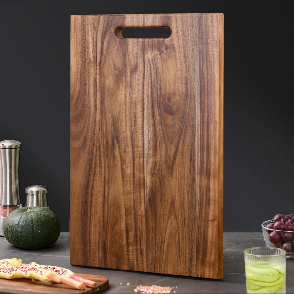 Thickened Solid Wood Cutting Boards Rectangle Shape Chopping Block Chopping Board  Kitchen