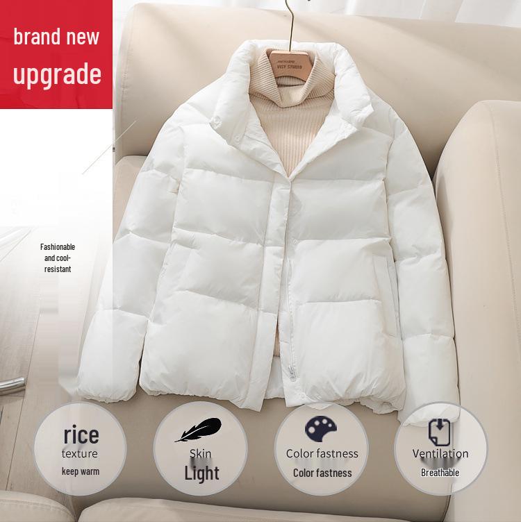 Petite Women's 2024 Winter Korean Style Cotton-Padded Short Jacket – Thickened Loose Fit Coat