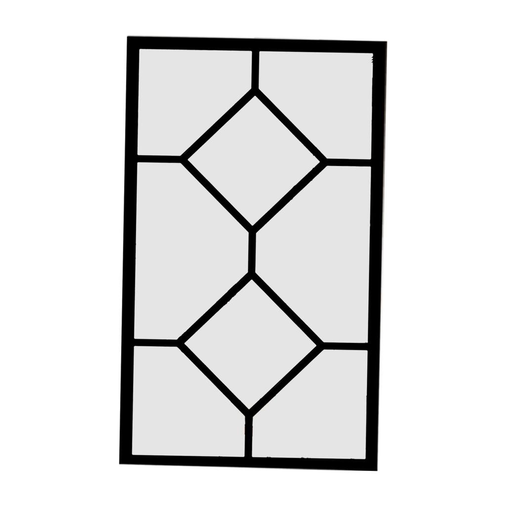 Imitation Window Wall Mirror Ideal Gift Minimalist Home Decor Wall Decor for Kitchen Bedroom Farmhouse Bathroom Living Room