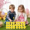 24-144PCS Yellow Cotton Ball Chick Easter Plush Chicken for Holiday Decor Party Decor Cute Easter Decorations for Kids