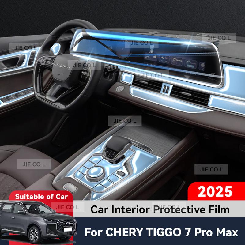 Auto Central Control Screen TPU Navigation Anti Scratch interior Protection Film GPS Navigation For CHERY TIGGO 7 PRO MAX 2025