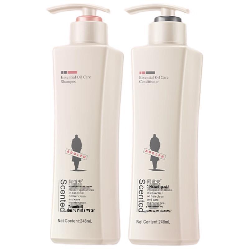 Adolph Essential Oil Anti-Dandruff Shampoo & Conditioner Set