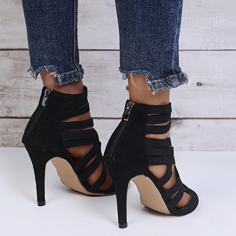 Plus-size High-heeled Sandals for Women - New Style Shoes