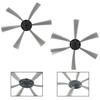 Floor Brush Round Brush 2pcs For Vacuuming Robots High Quality Mini Smart Mark 1