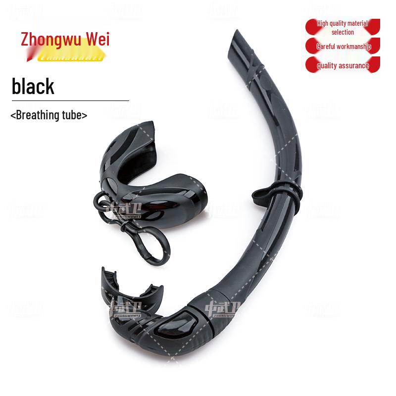 Zhongwuwei Full Silicone Roll-Up Snorkel