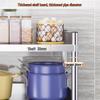 BeiYing Stainless Steel Multi-functional Kitchen Storage Rack