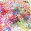 10/20/40 Stück 30 * 22 mm Acryl Schleifenperlen Transparente Farbe Perlen für Armband Halskette DIY Schmuckzubehör Sortierte Farbe