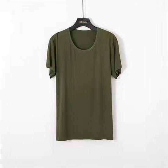 Herren Slim Fit Weißes Kurzarm-T-Shirt für Sommer-Arbeitskleidung & Fitness