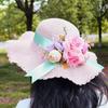 Beach Straw Hat for Women In Summer with A Large Brim for Sun Protection and Shade Versatile for Travel UV Resistant and Large Brimmed Cool Hat