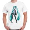 Vocaloid Miku Hatsune Anime Manga Cool Gift Retro T Shirt 2324 Unisex T-Shirt
