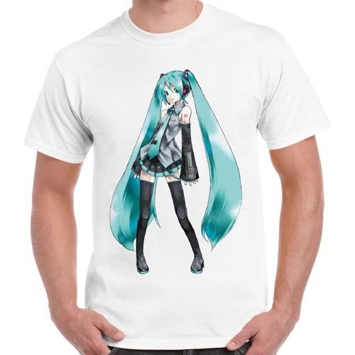 Vocaloid Miku Hatsune Anime Manga Cool Gift Retro T Shirt 2324 Unisex T-Shirt M 1950₽