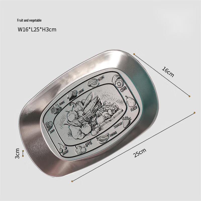 American Style Outdoor Camping Plate Size 1