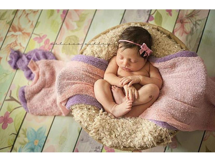 Colorful Baby Photo Styling Pillow - Children's Photography Prop