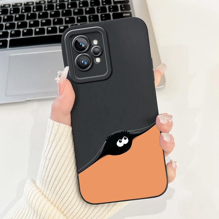 For Realme GT Neo 2 Case RMX3370 Silicone Cover Creative Panda Rabbit Shockproof Bumper For Realme GT2 Pro GT 2 RealmeGT2 Fundas