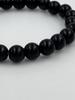 Elegant Black Onyx Beaded Obsidian Bracelet | Unisex Jewelry | Grounding & Balancing Perfect for Daily Wear & Gift Bracelet