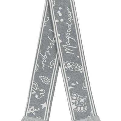 MAGOODGAN 9206 Jacquard Gray Muffler