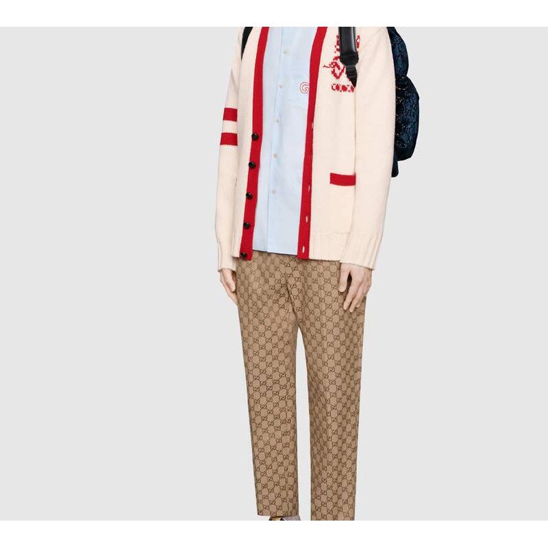 Gucci Gg Canvas Track Bottoms 569769-ZKU09-2580