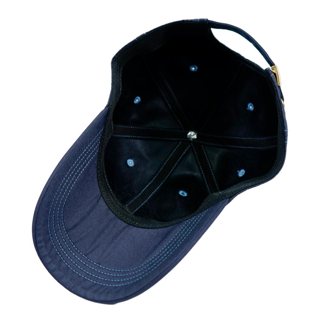 Cap for Head Circumference Adjustable Shape Baseball 10077740 F [Sinacova] Men, 100% Polyester, 58cm, Size, Retention, Cap, Classic, (Navy)