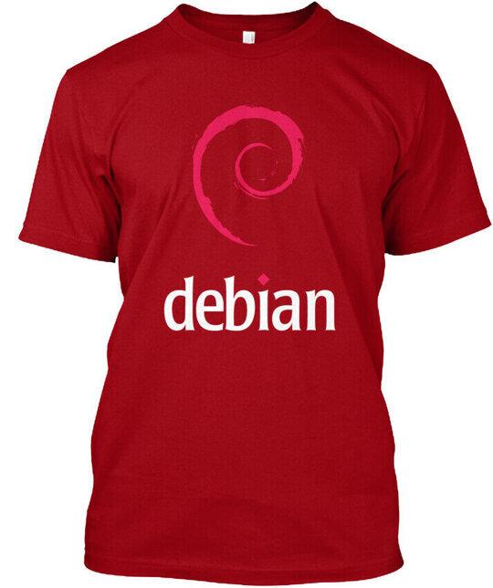 

Debian Linux Tees - T-Shirt Made in the USA Size S to 5XL Unisex T-Shirt XXXXL