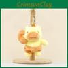 Toy Capybara Plush Cartoon Doll Backpack Pendant Keychain Children Gift Holiday