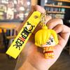 Anime One Piece Keychain Cute Luffy Sabo Resin Action Key Ring Car Backpack Decor Key Chain Gifts